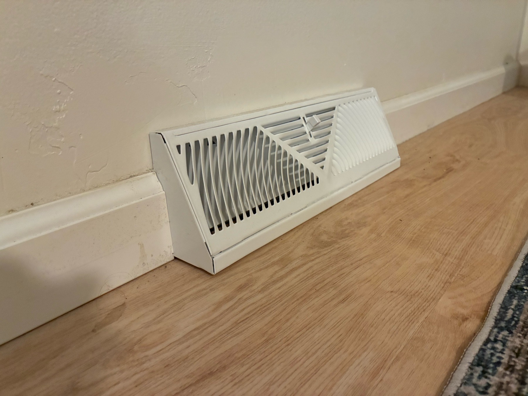 Baseboard register