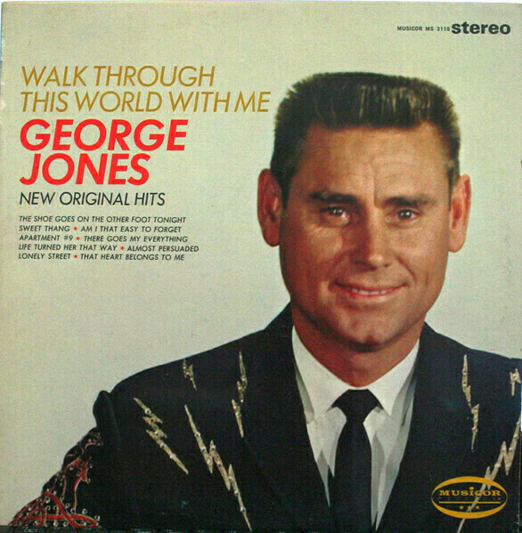 Album cover of George Jones' Walk Through This World With Me
