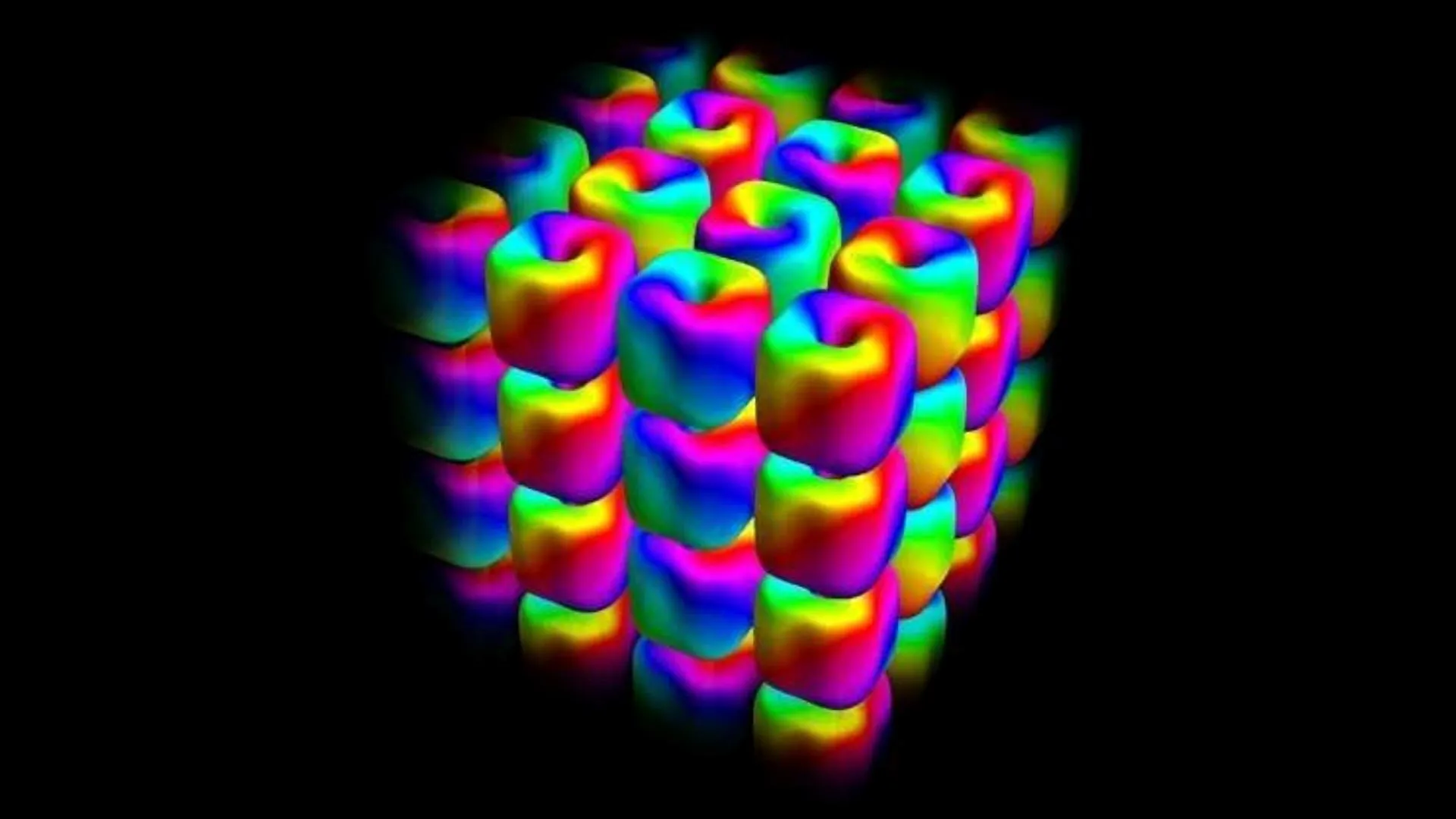 generated image of a space-time crystal called a hopfion