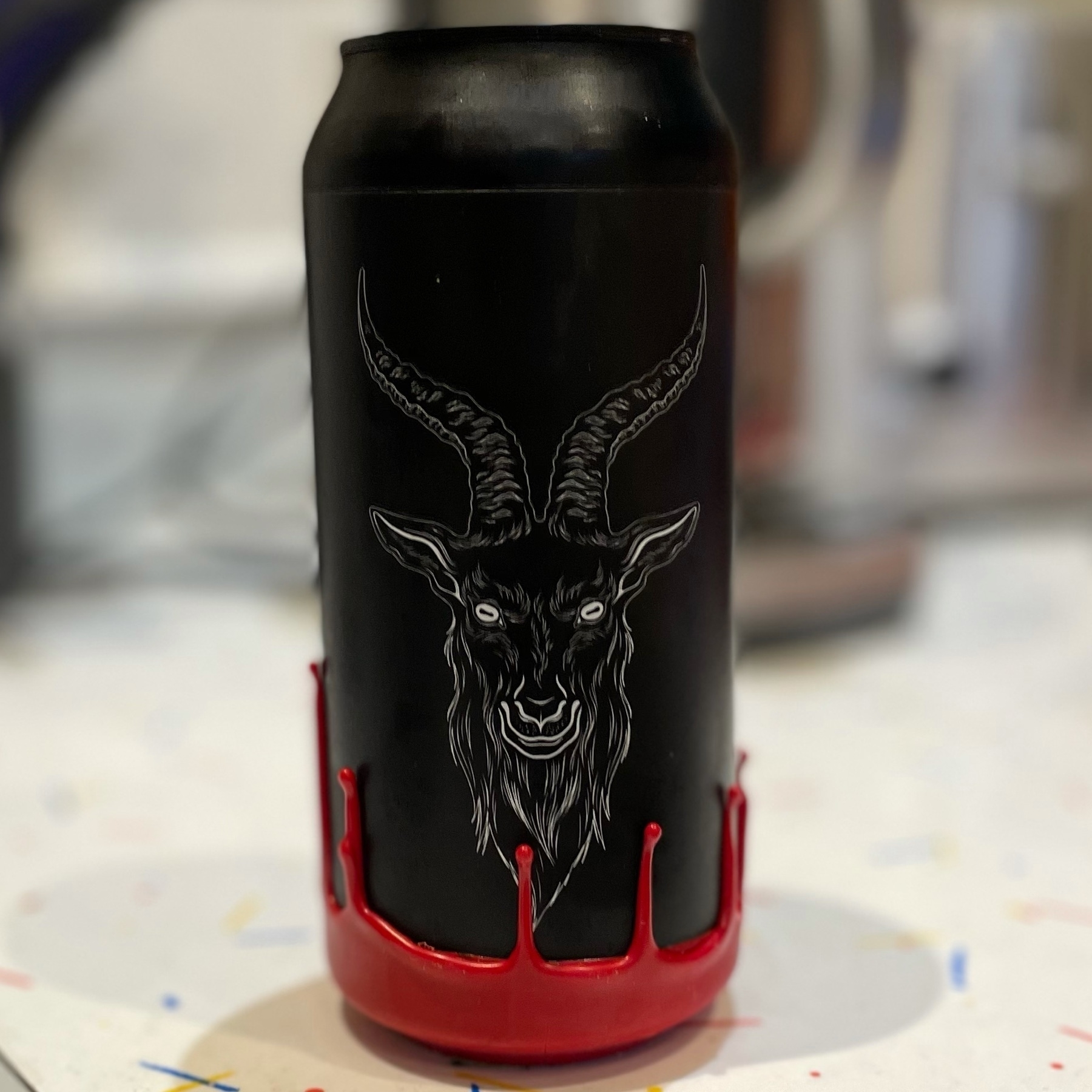 A can of Satan Satan Satan by Maltkult and Smallgods