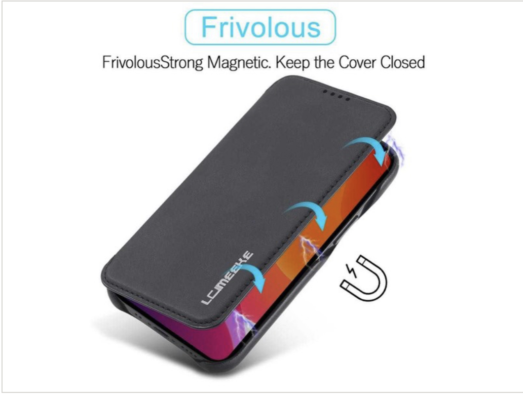 An image from a iPhone wallet case. Its titled with the word Frivolous, which is acurate, I suppose. 