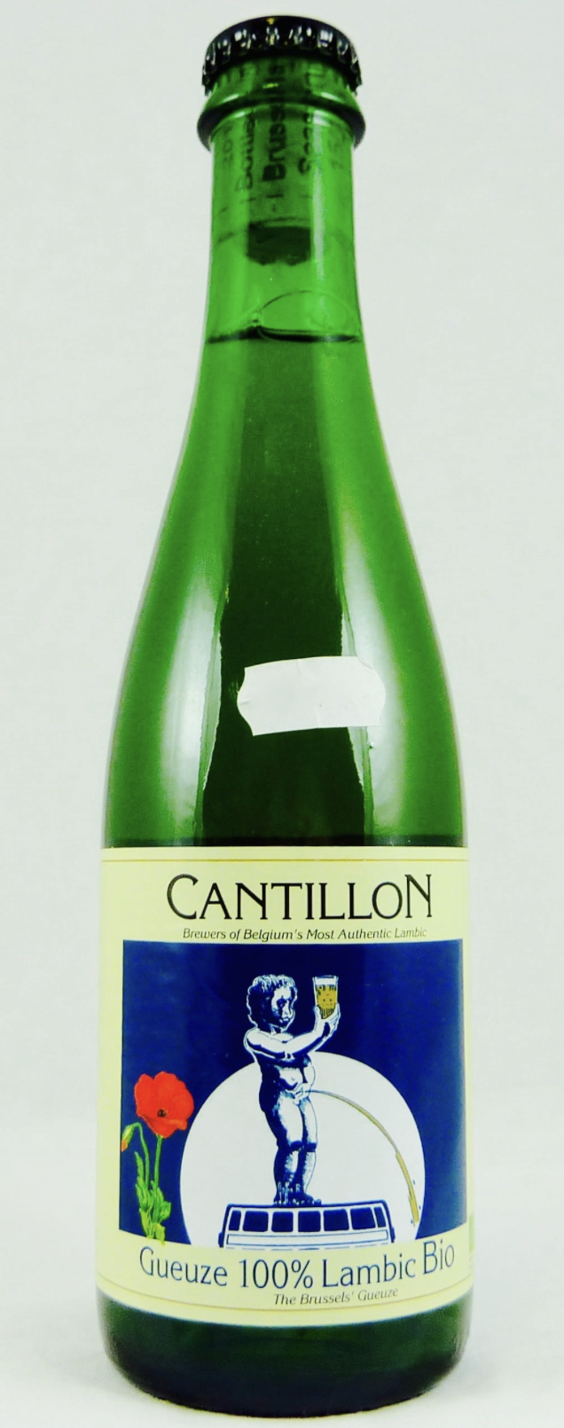 A bottle of Cantillon Gueuze Lambic. A truly exceptional beer.