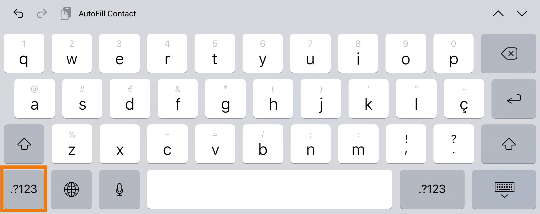iPad keyboard 1