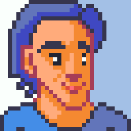32 by 32 pixel art of Alt Attribute character