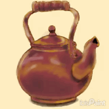 animated gif of process video drawing a teapot from reference