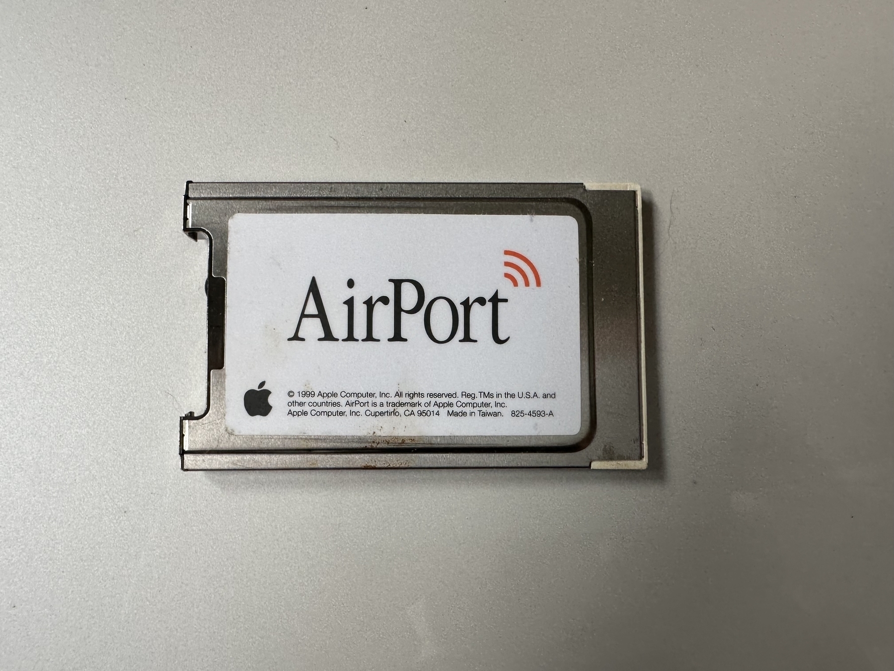 Apple AirPort card.