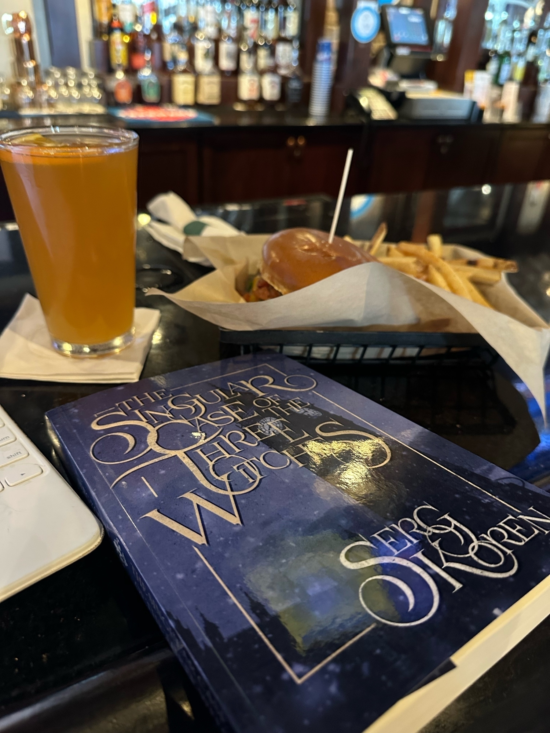burger and "Tge Singular Case of the Three Witches"