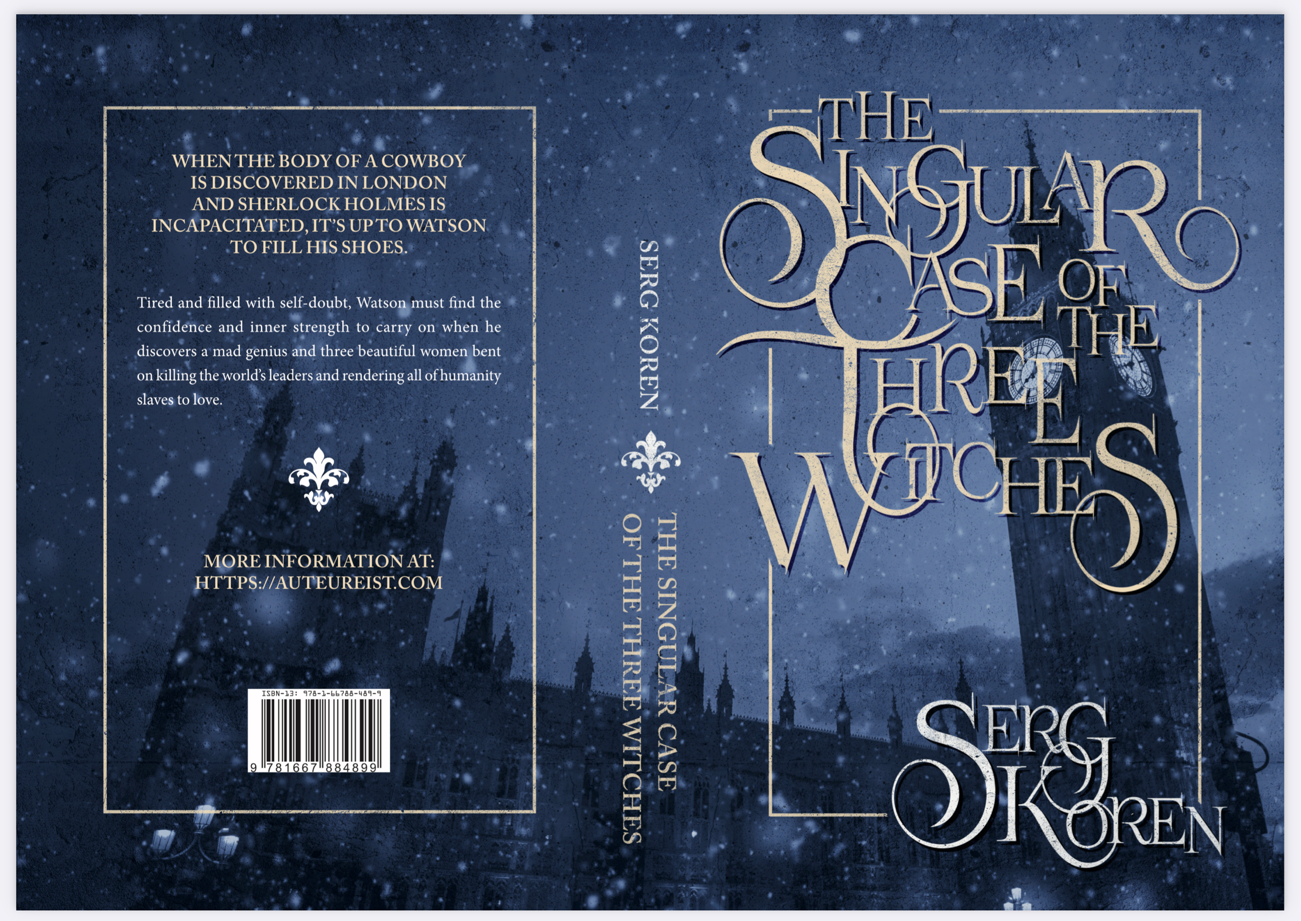 Cover: "The Singular Case of the Three Witches"