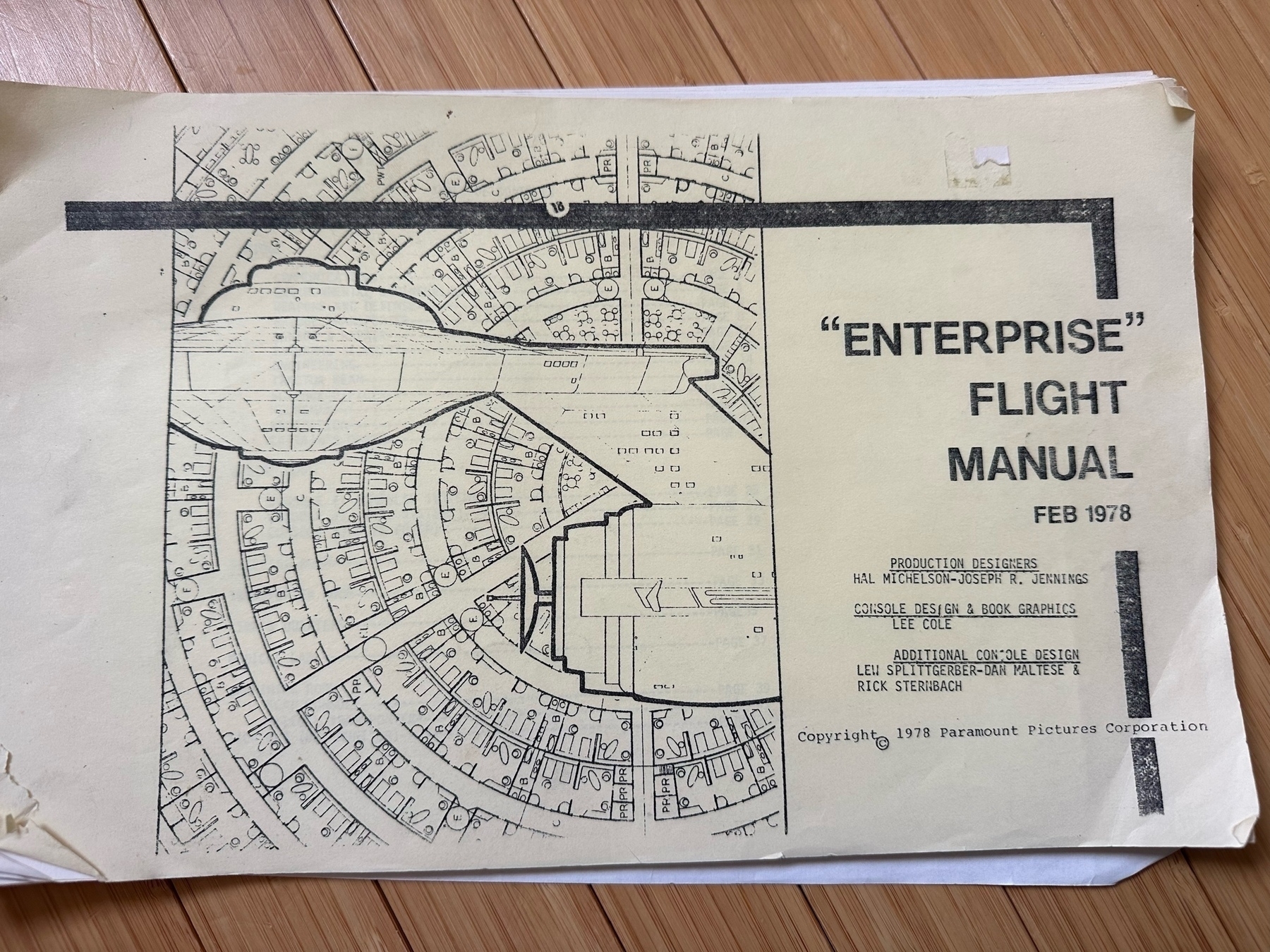 Enterprise Flufht Manual 1978