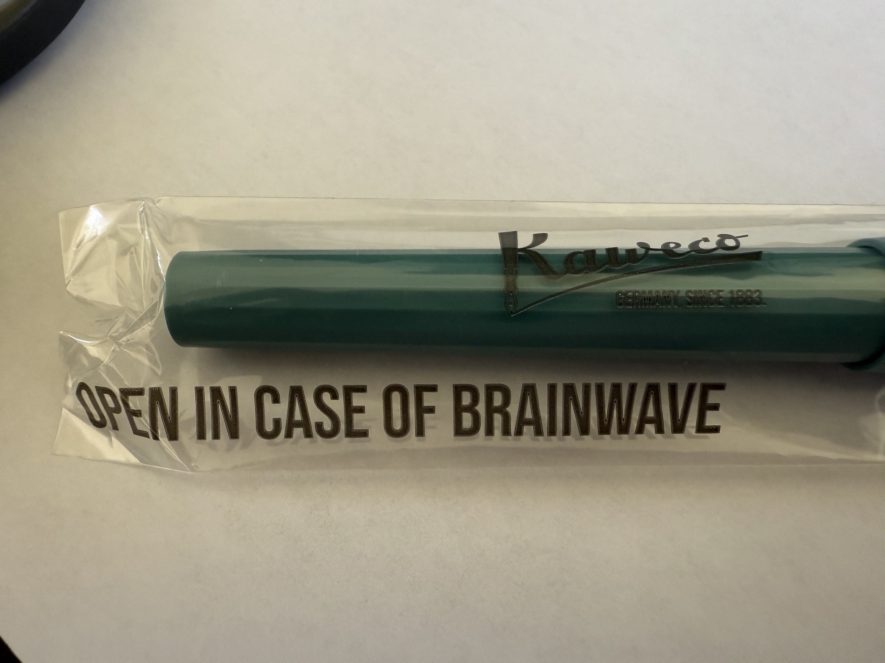 “Open in case of Brainwave”&10;