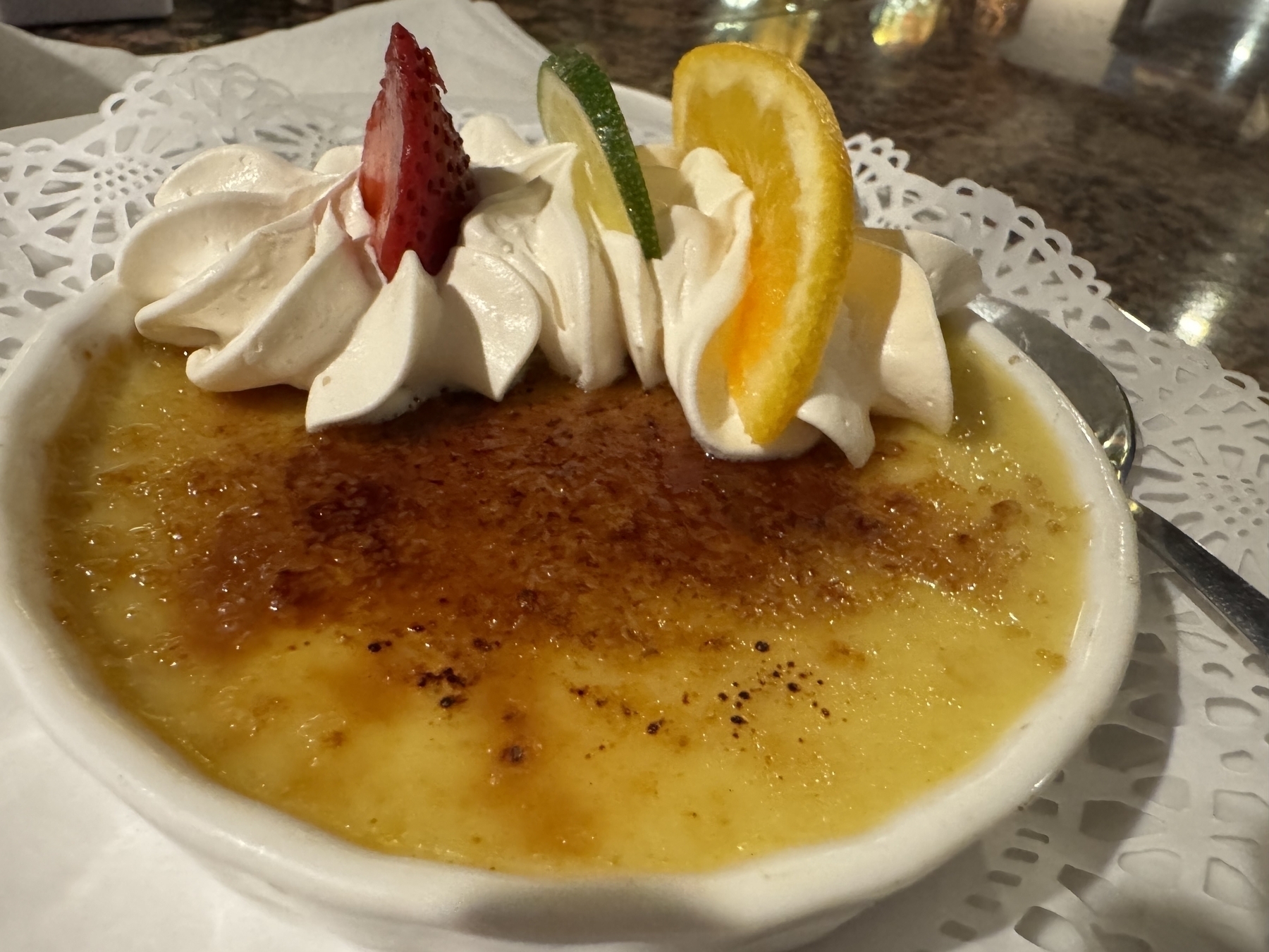 Crème brulee 