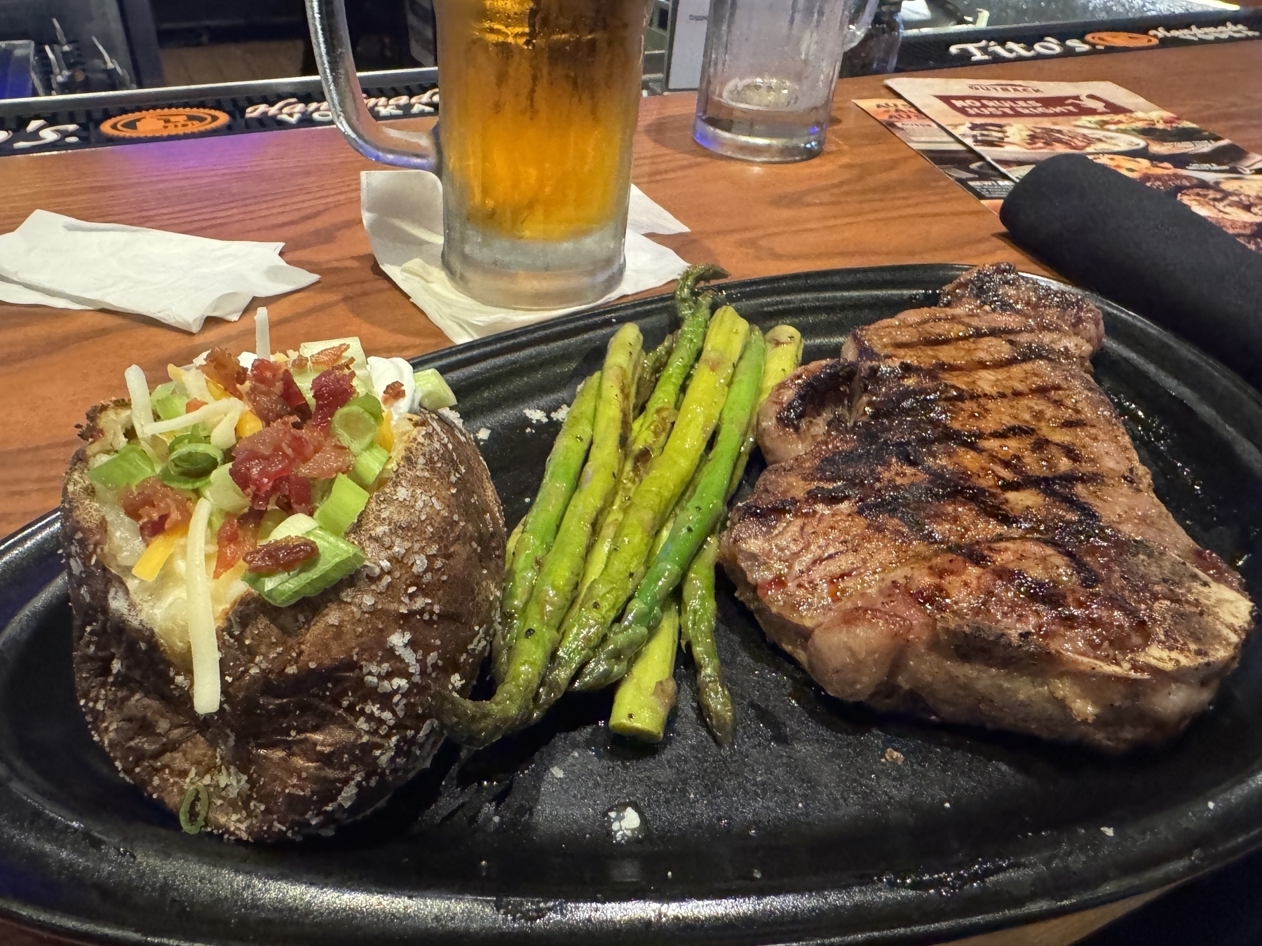 Steak and veggies 