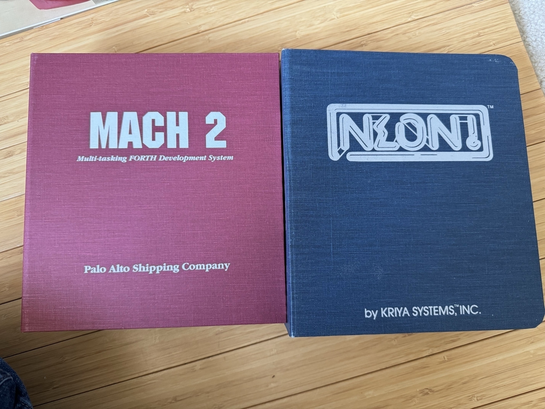 Mach2 and Neon manuals 