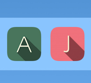 iOS app icons.