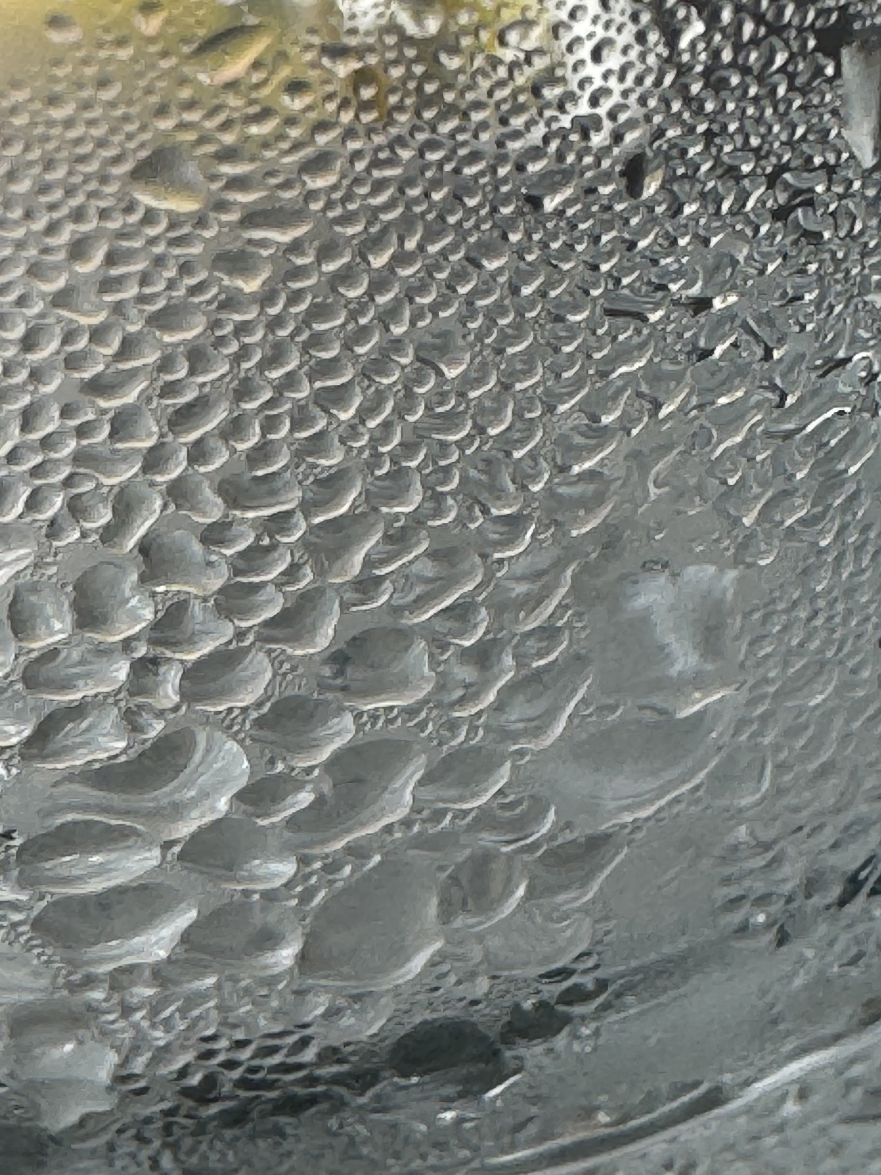 Condensation. 