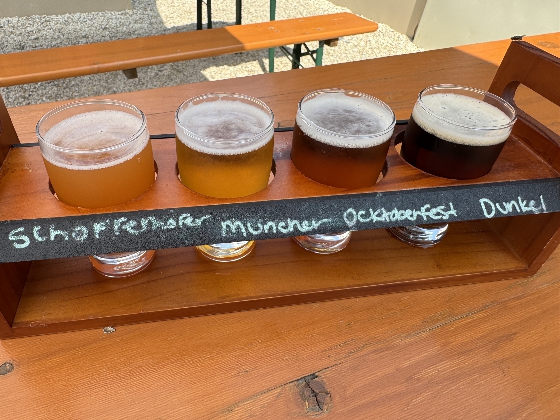 Beer flight 