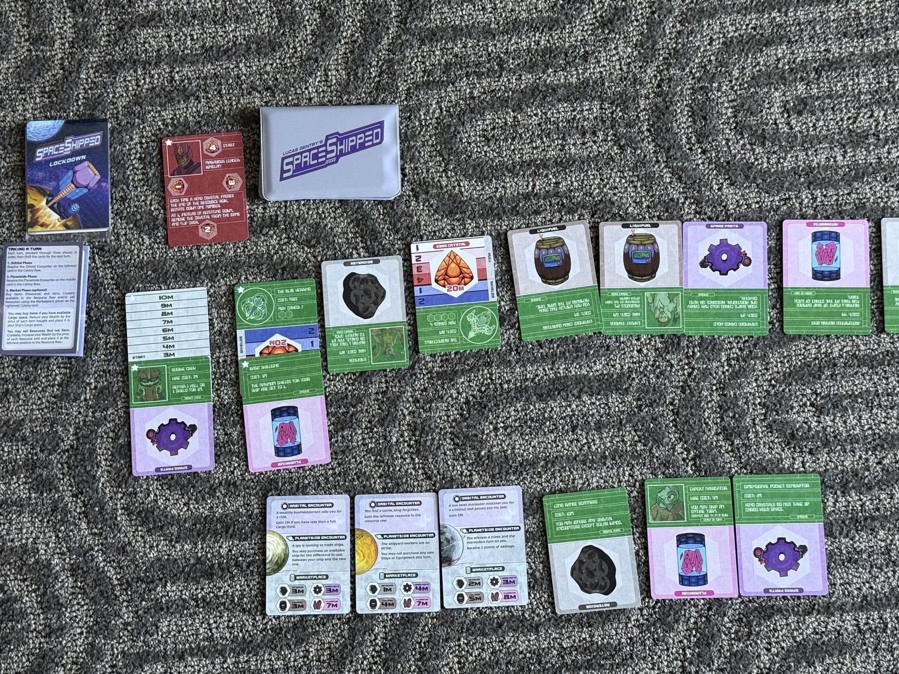 Game layout