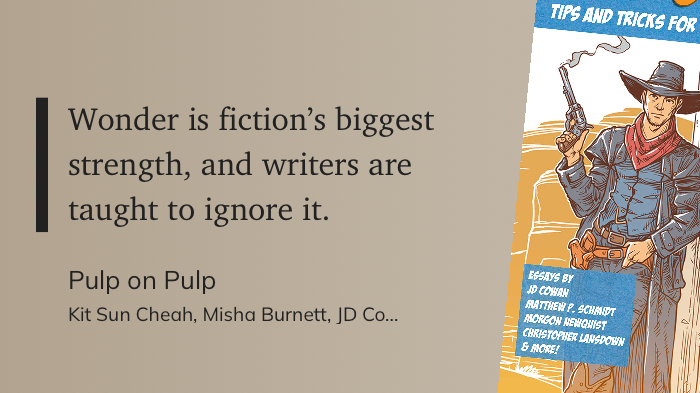 Quote from “Pulp on Pulp” — Sun Cheah 