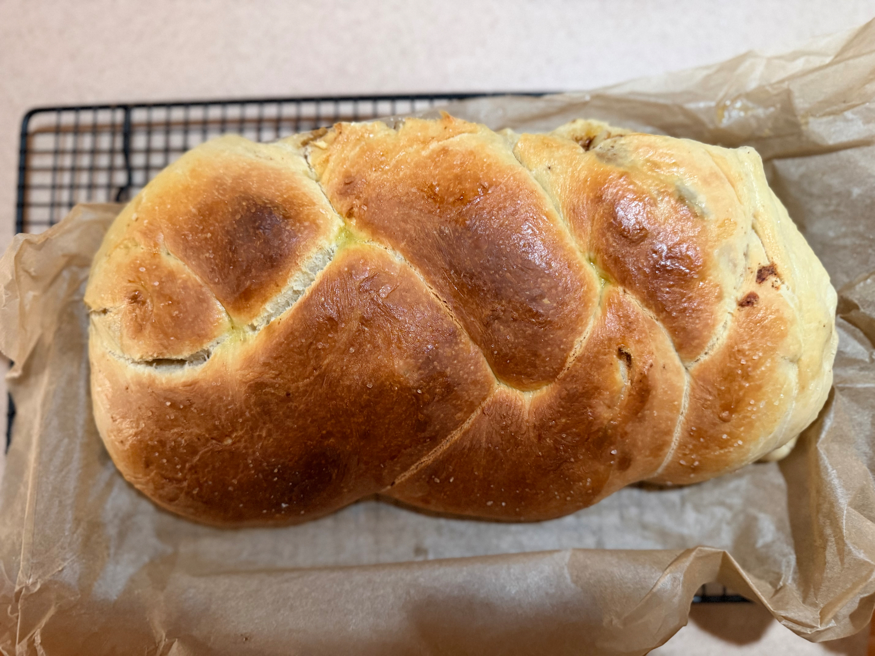 Sourdough onion twist 