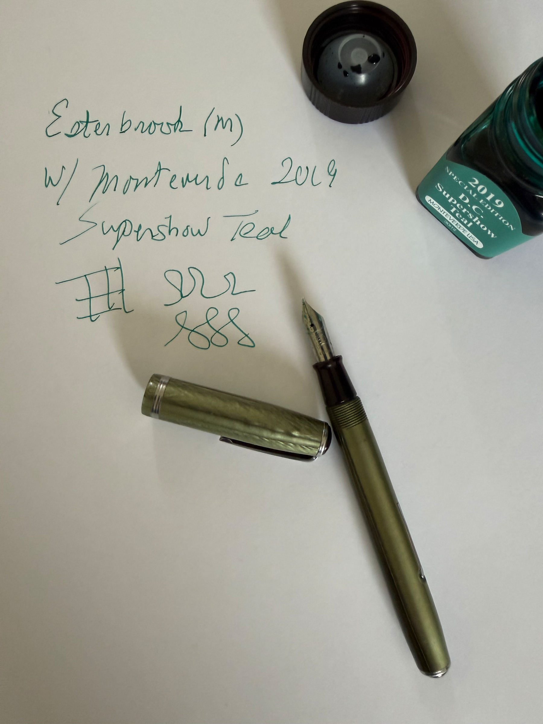 Fountain pen and ink 