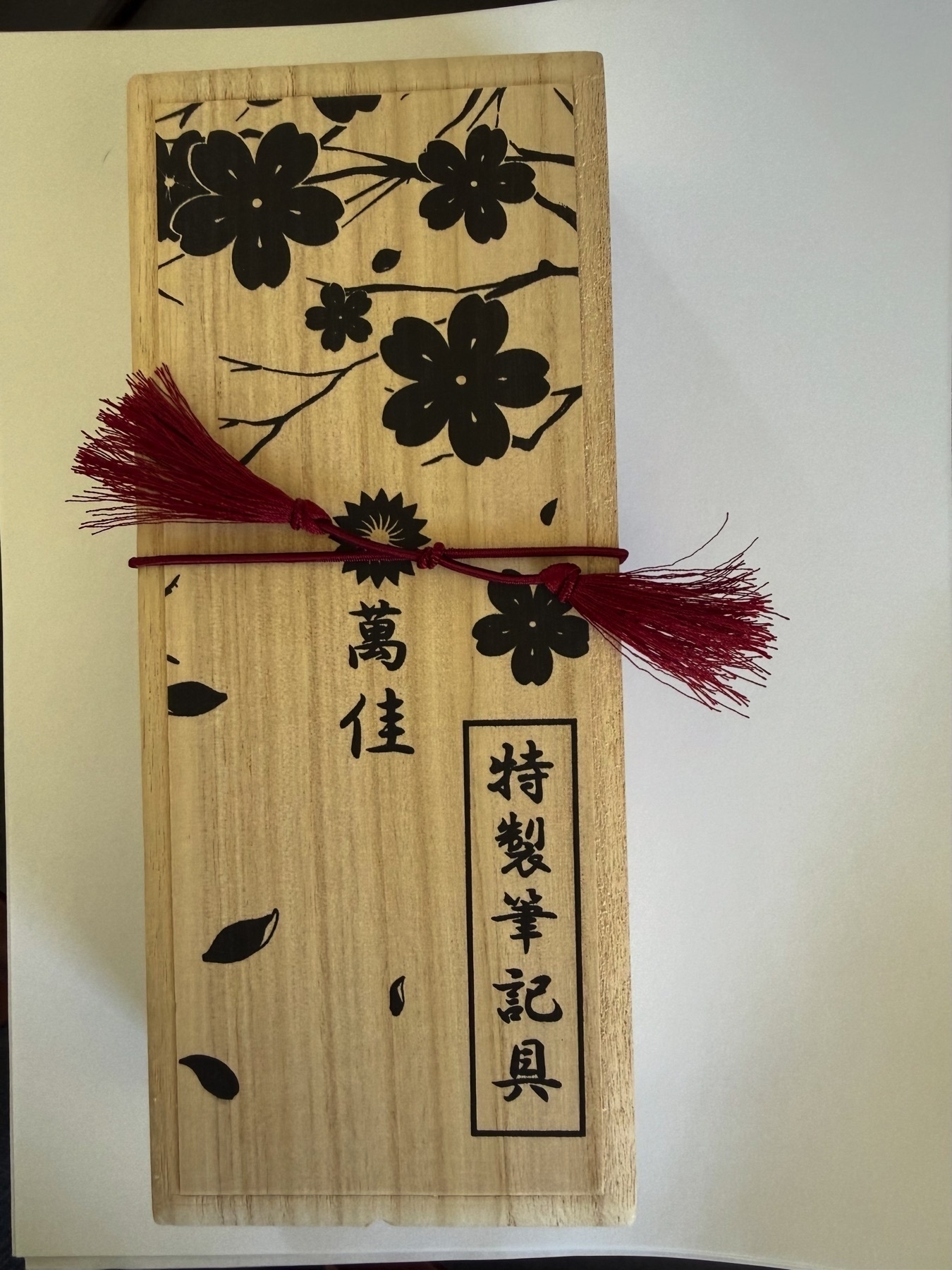 Japanese presentation box.