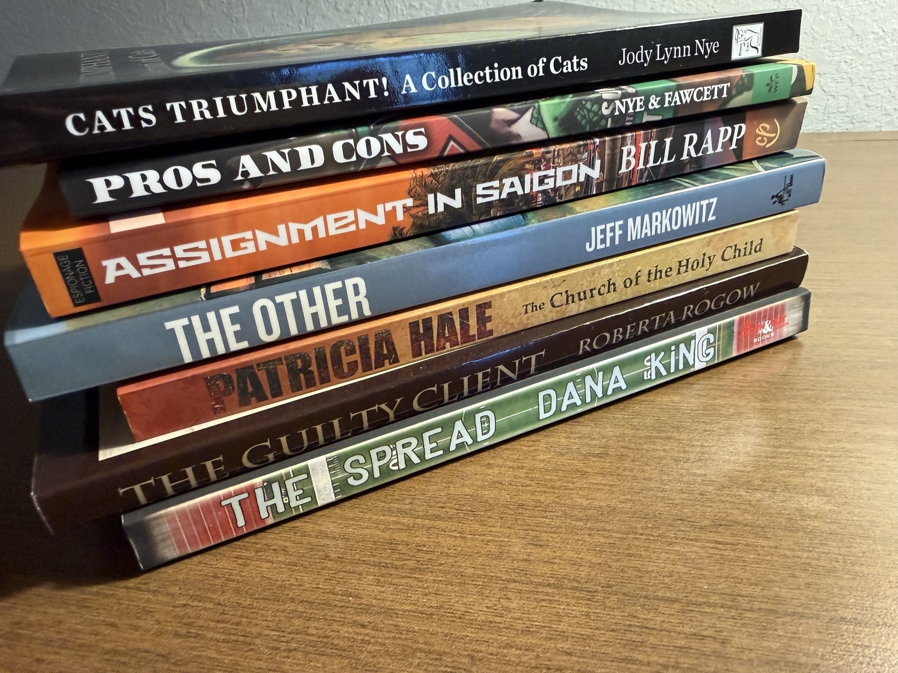 Pile o’ books 