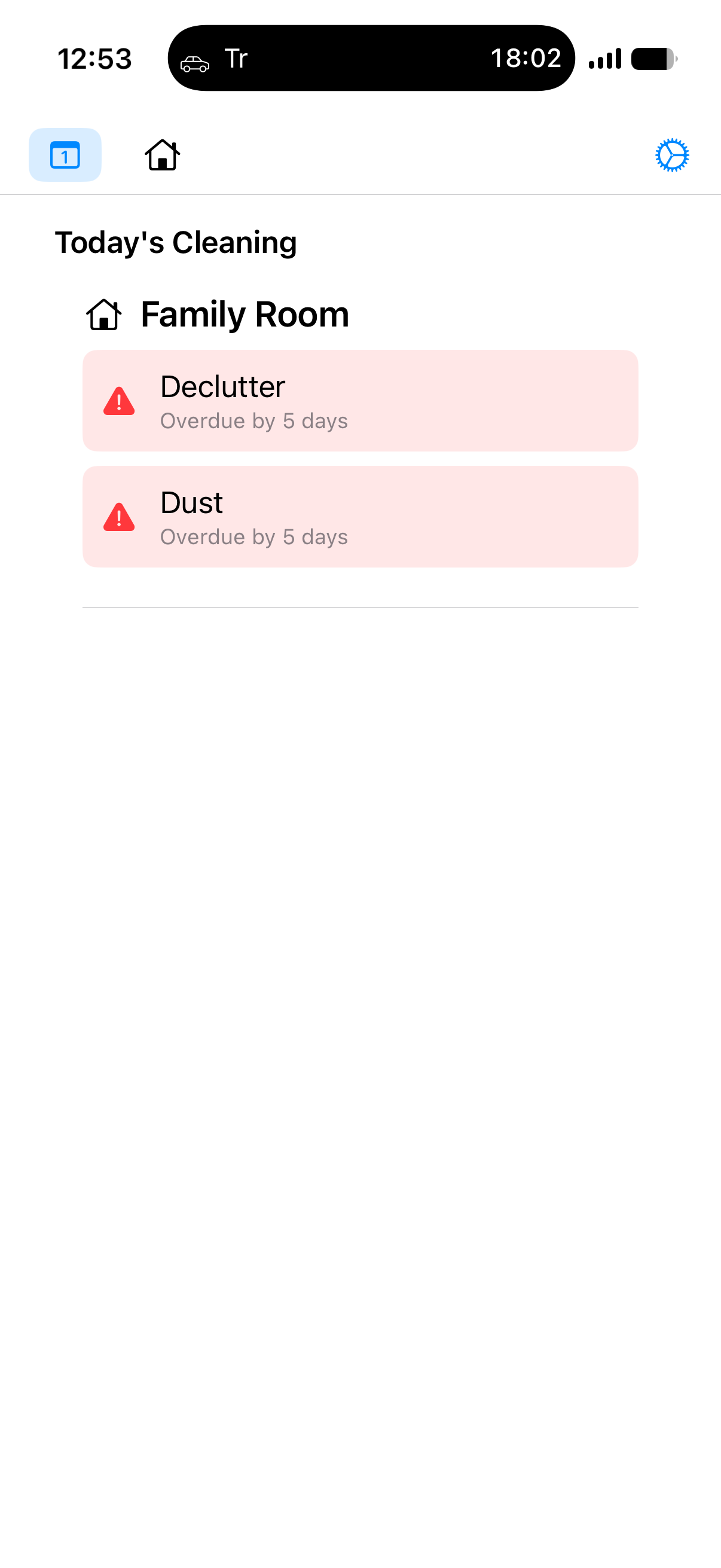 Cleaning app 