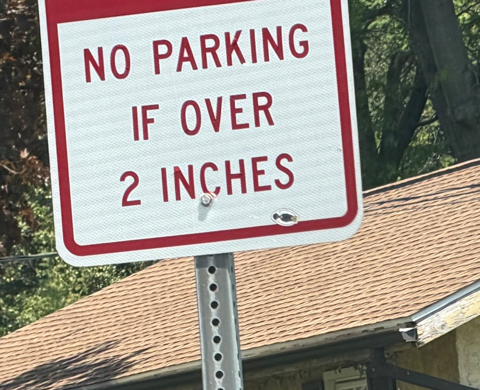 Parking sign 