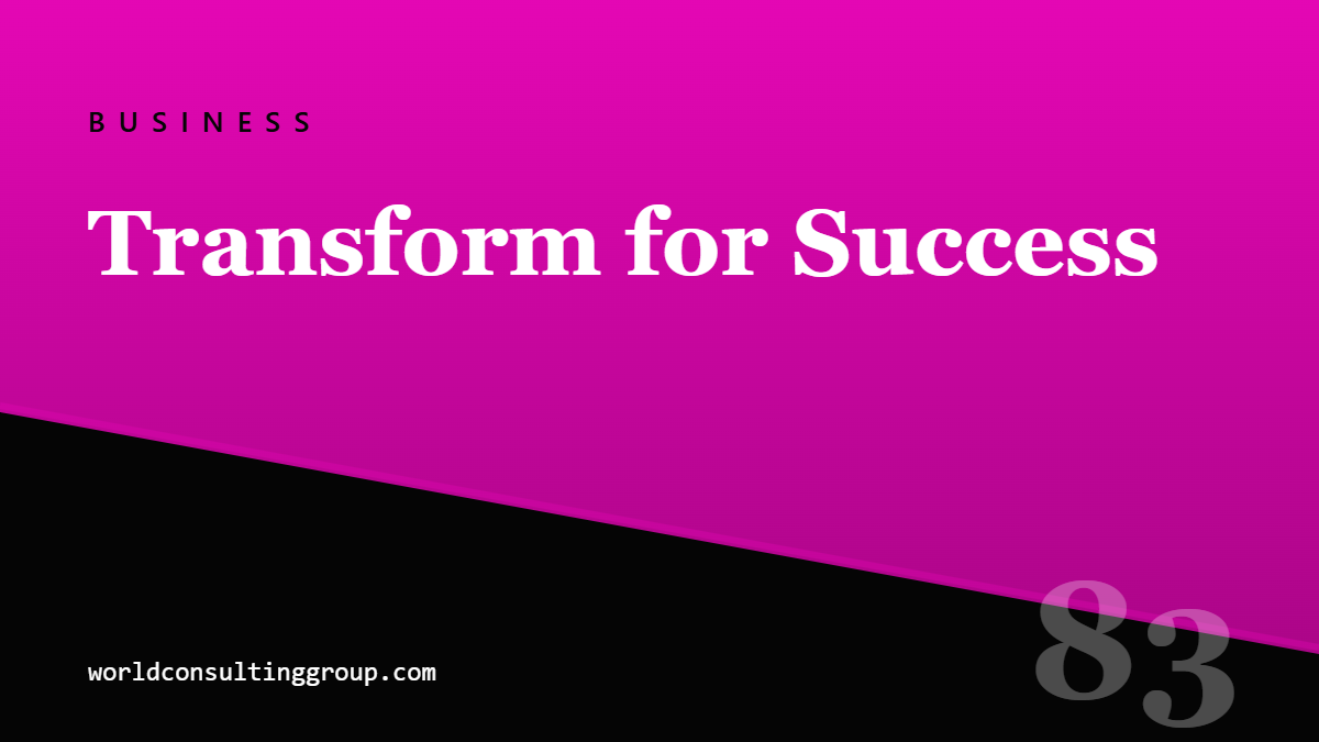 Social card for worldconsultinggroup.com: Transform for Success (BUSINESS)