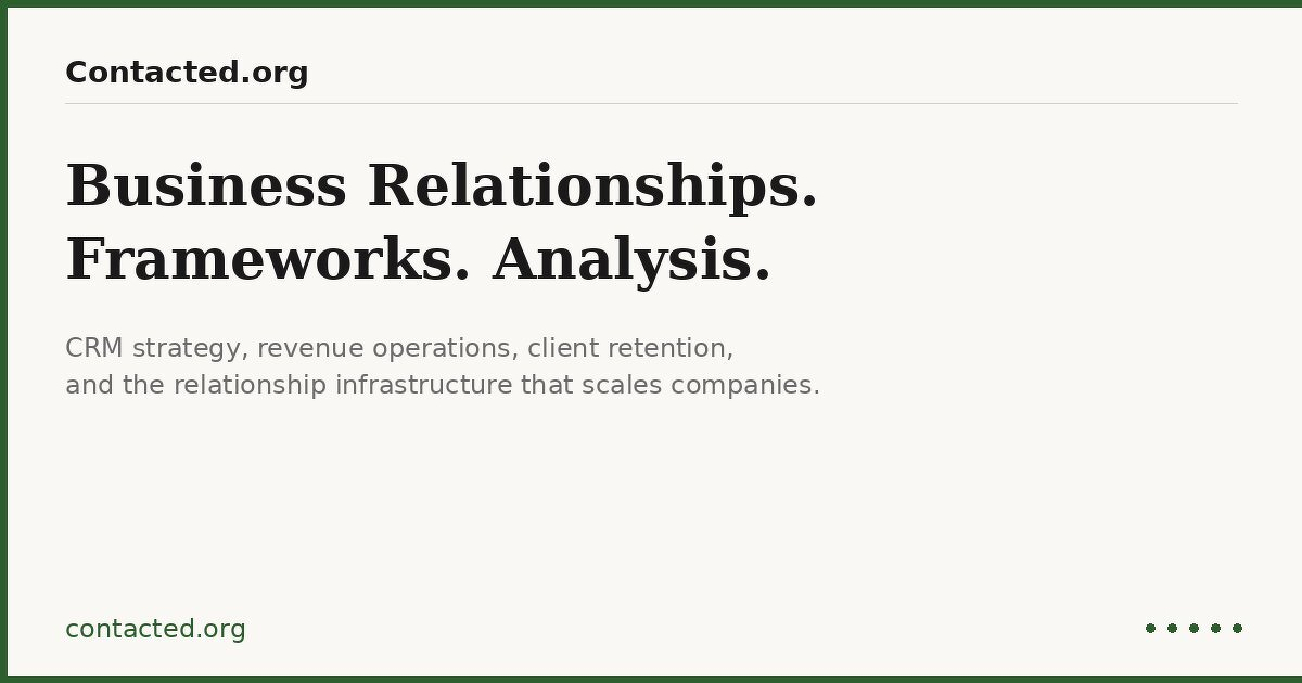 Sales Pipeline Stages: A Buyer-Commitment Framework