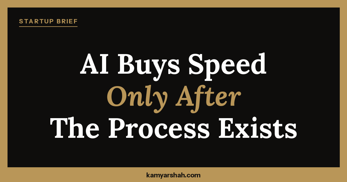 Ai Consulting For Startups - Kamyar Shah, Fractional COO