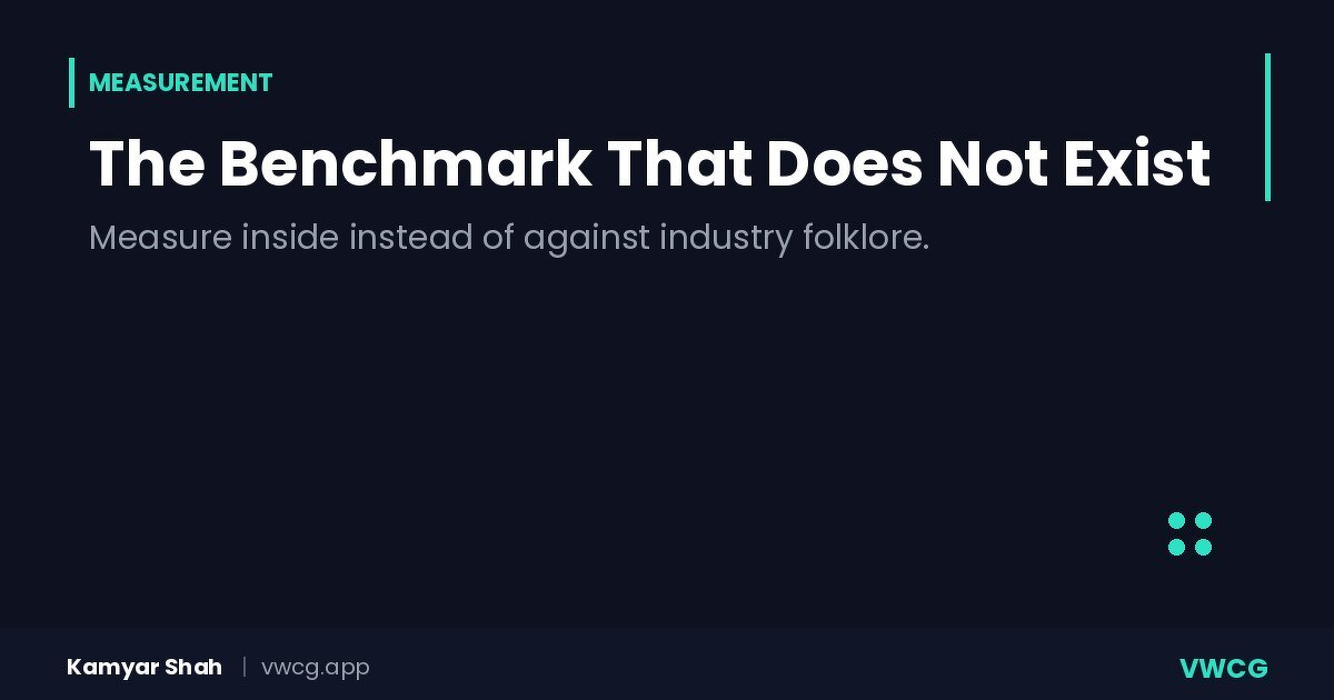 The HVAC Benchmark That Does Not Exist | VWCG Blog