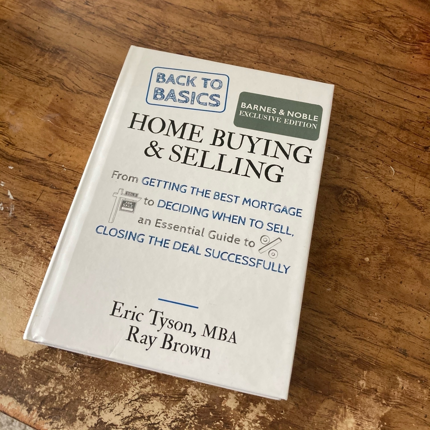 Book on basics for home buying. 