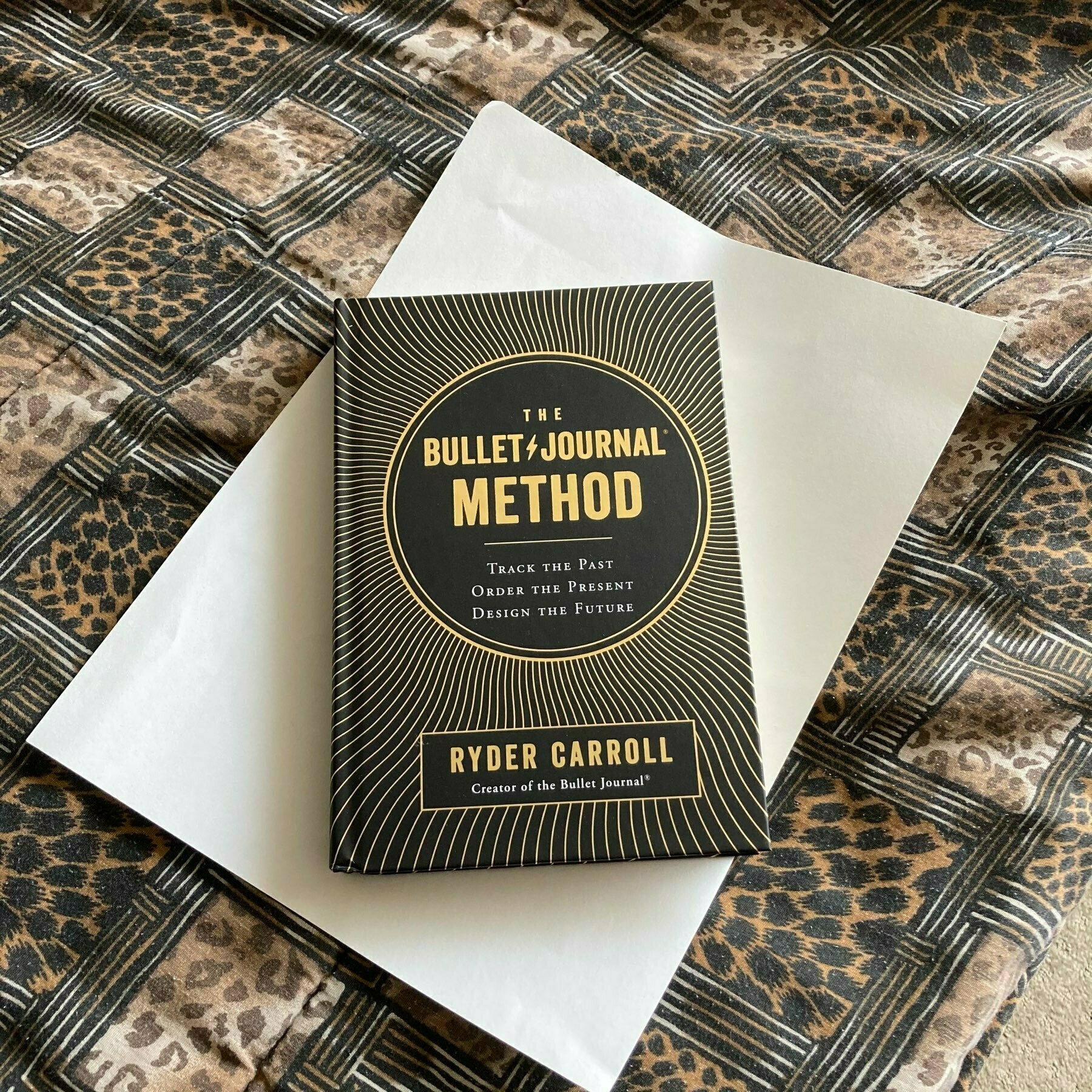 The bullet Journal book. 