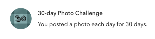 30 day photo challenge pin.