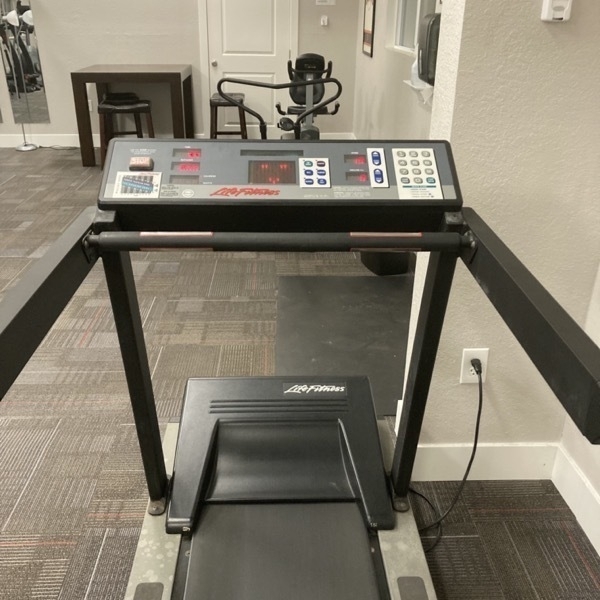 Old treadmill.