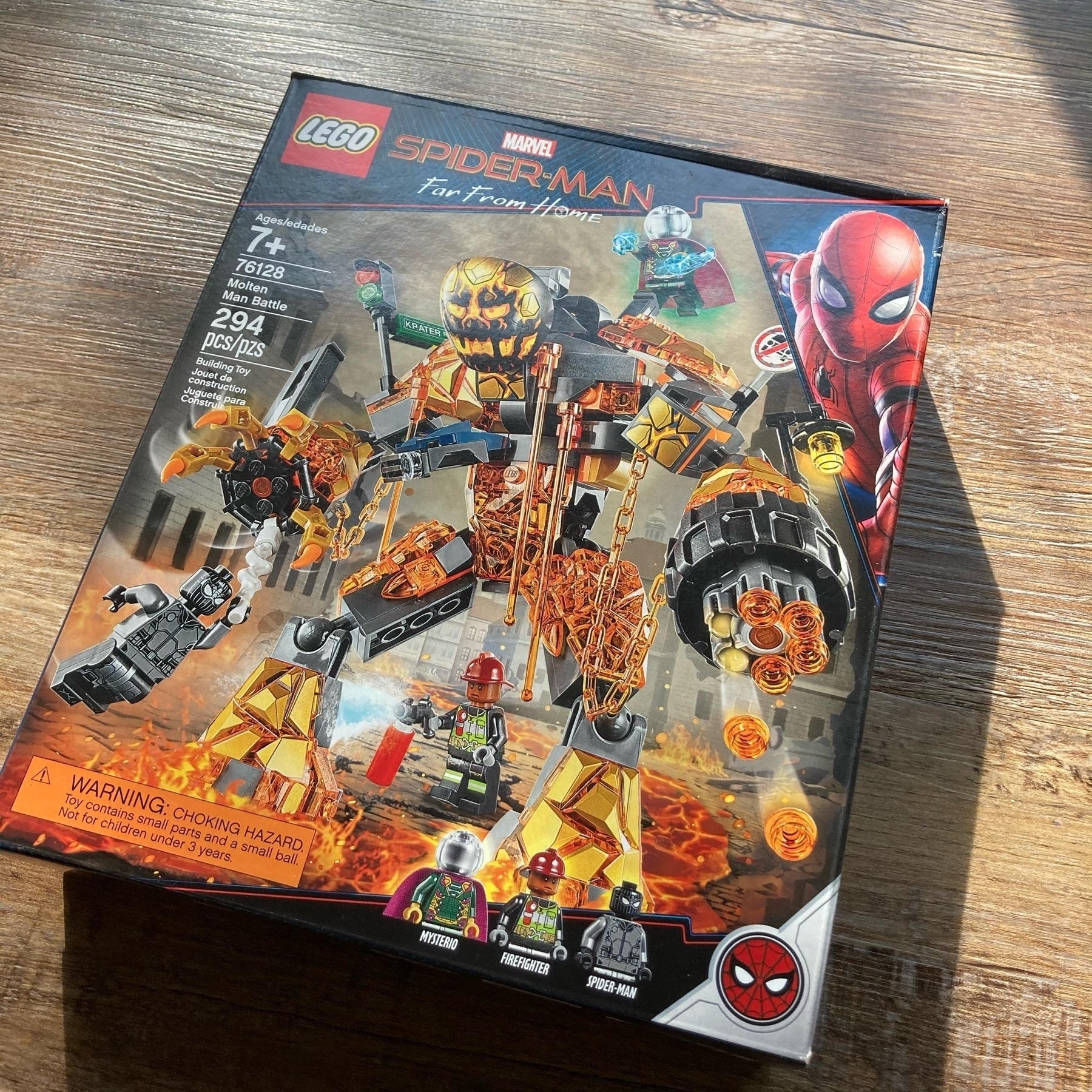 Spiderman lego set. 