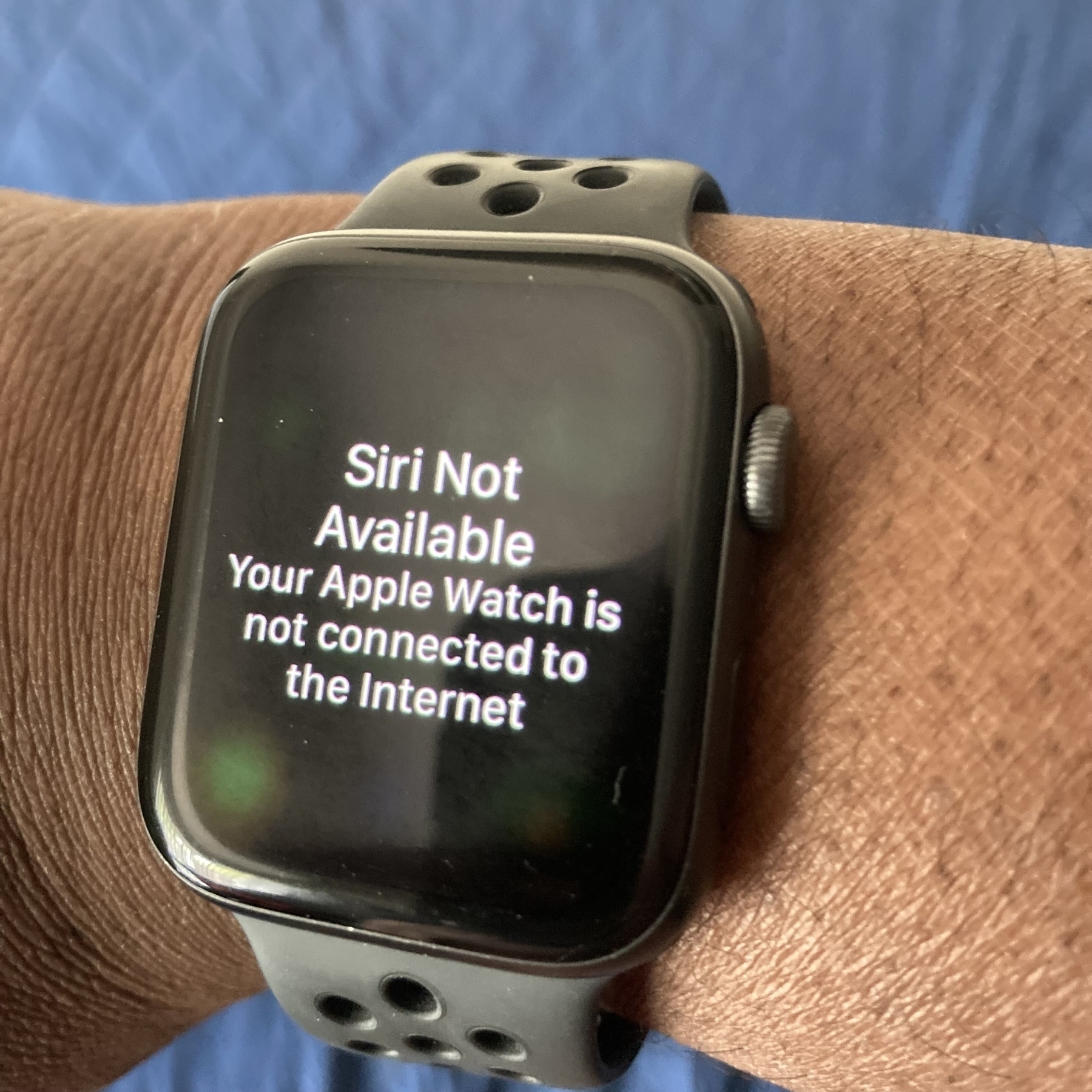 Apple Watch having trouble connecting to the internet. 