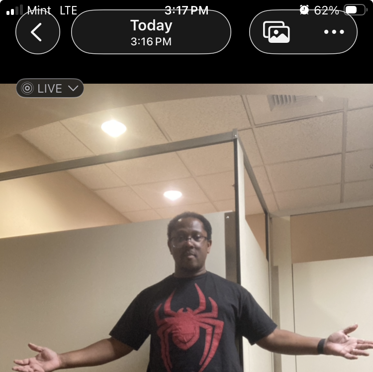 The Liquid Glass interface does not work well with smaller phones. 