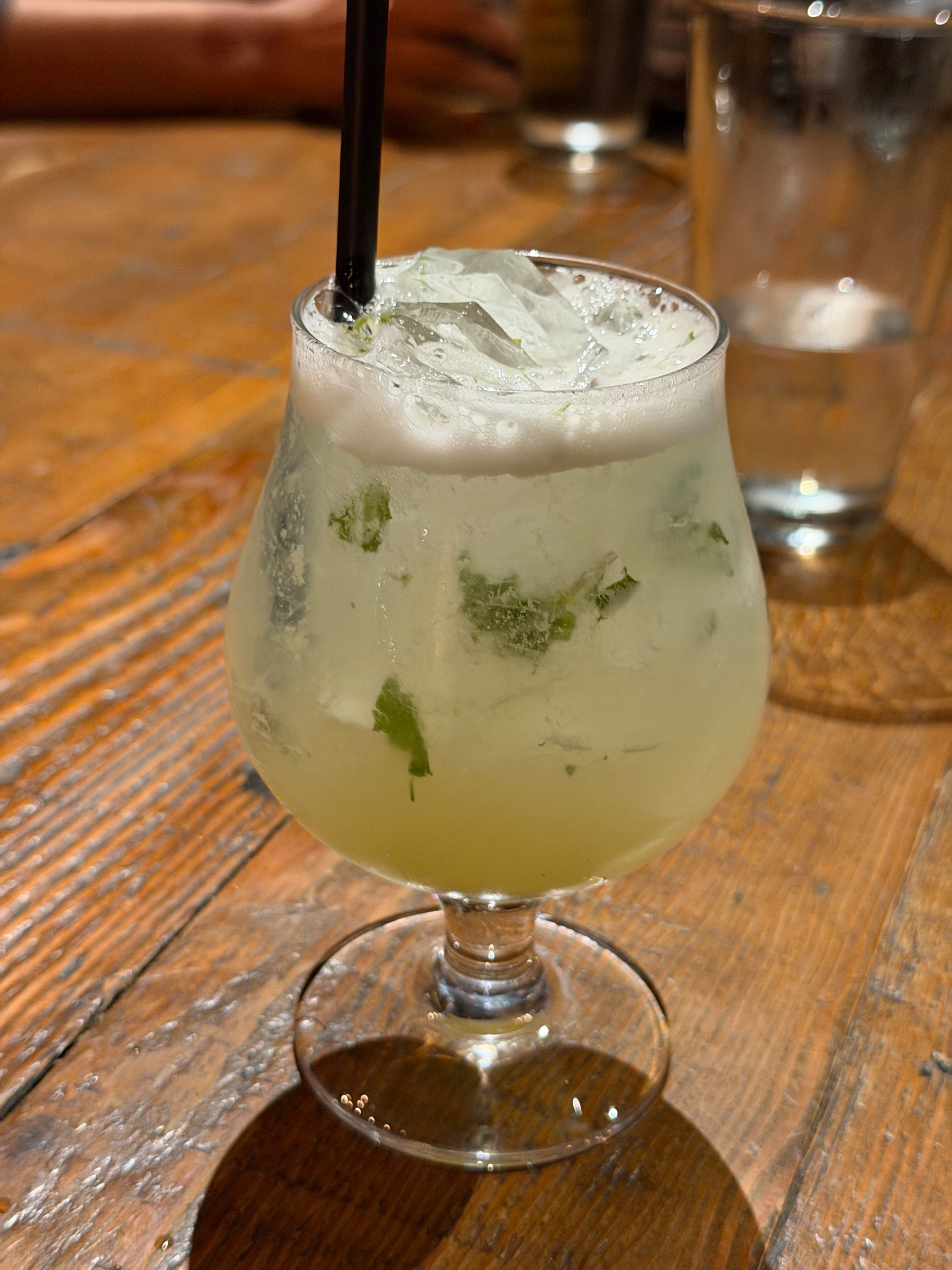 A majito with no alcohol. 