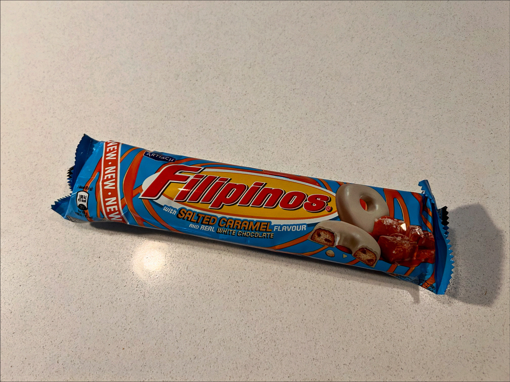 A brand of biscuits sold in Europe under the brand name "Filipinos"