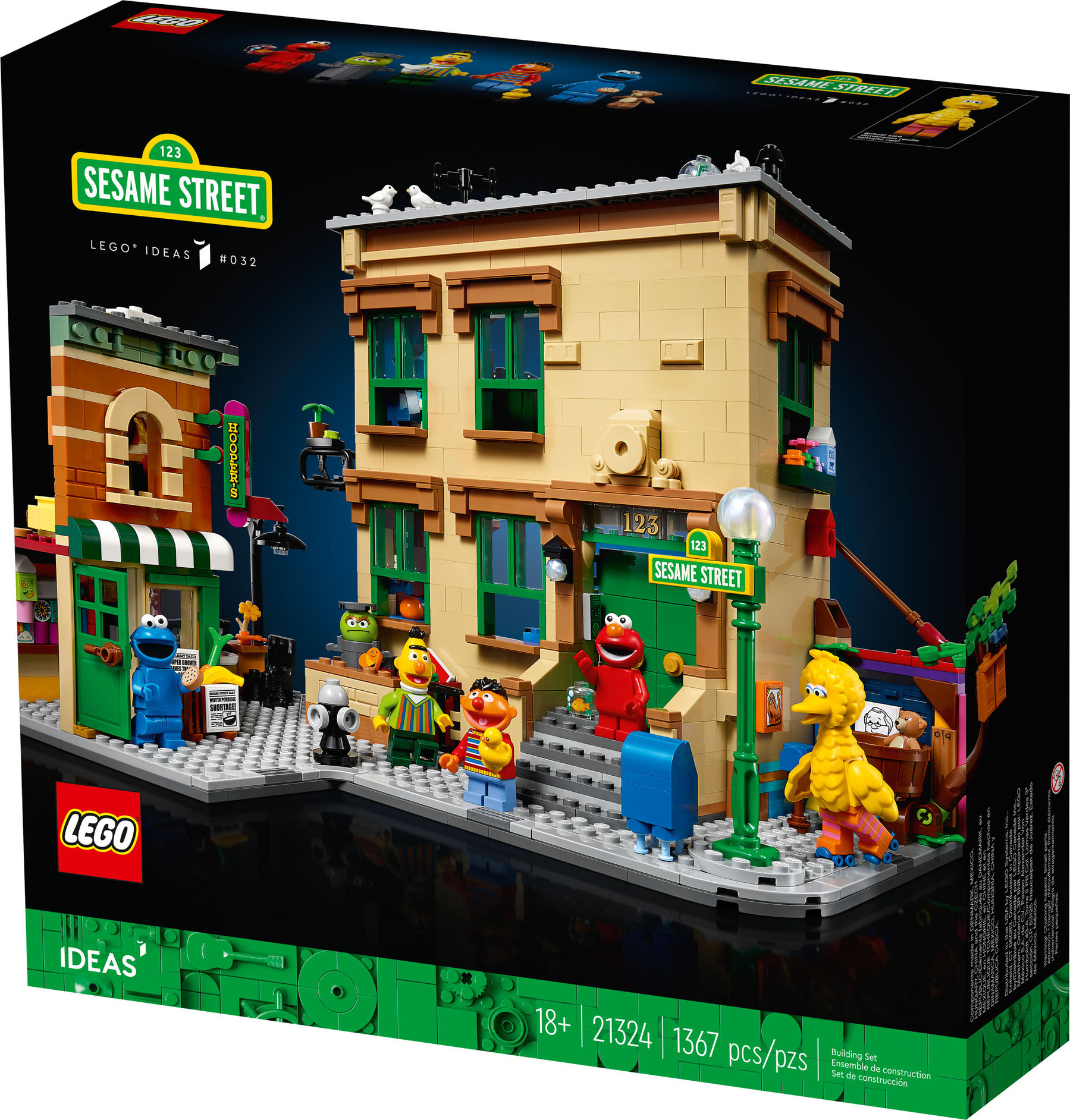 LEGO Ideas 21324 Sesame Street N36EW 1