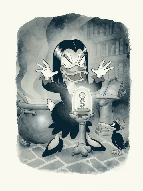 "Magica (Variant)", Poster by Phantom City Creative. 18"x24" screen print. Hand numbered. Edition of 75. Printed by D&L Screenprinting. $65