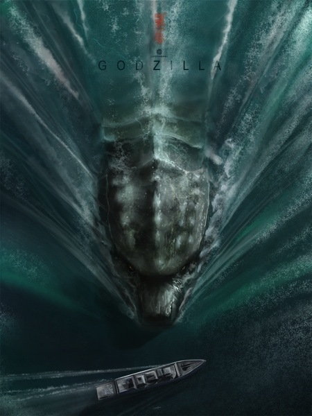 Godzilla Art by Andy Fairhurst (