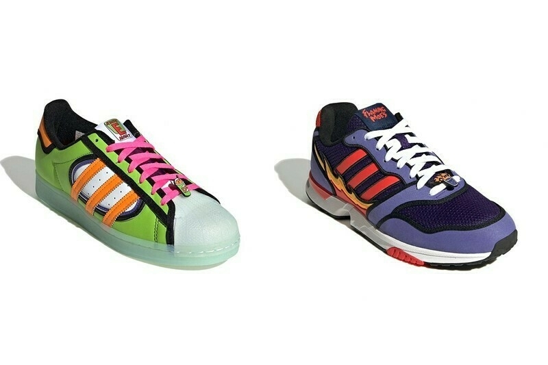 The simpsons adidas superstar squishee zx 1000 flaming moes release info 0