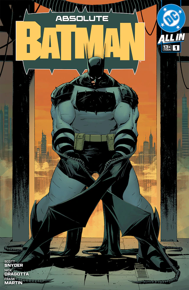 Absolute Batman. He’s very wide.