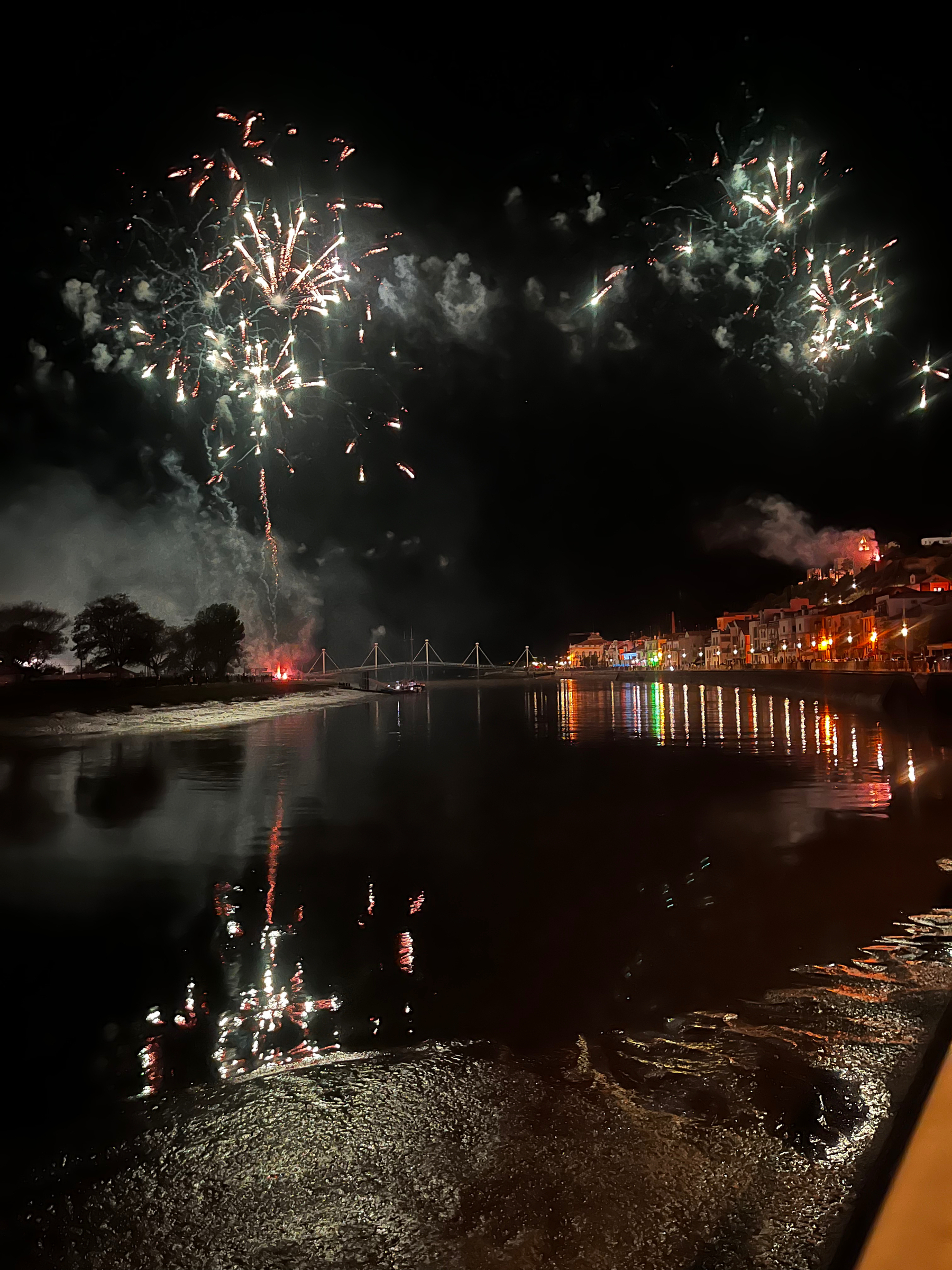 Fireworks display in Alcácer do Sal
