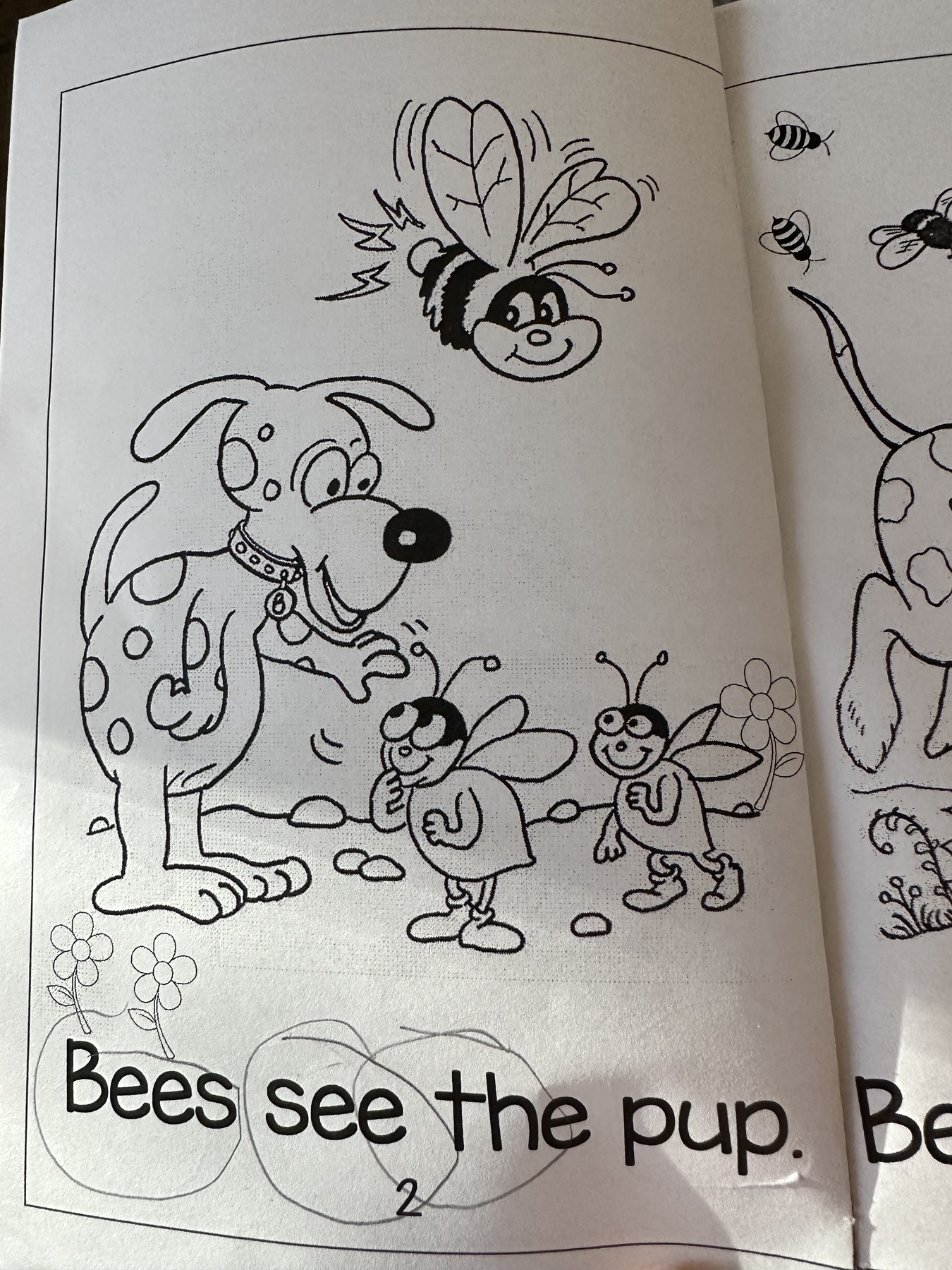 Bees see the pup - page 2