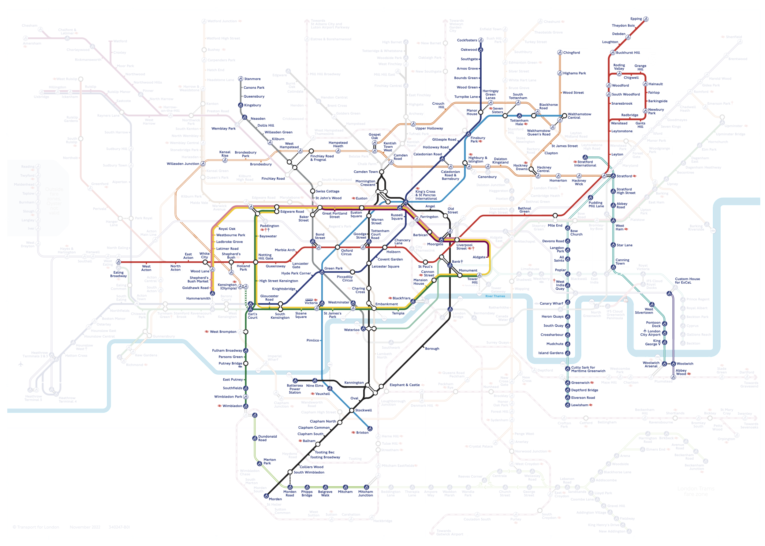 Slowly starting to creep over into the north west corner of my walk the tube map.