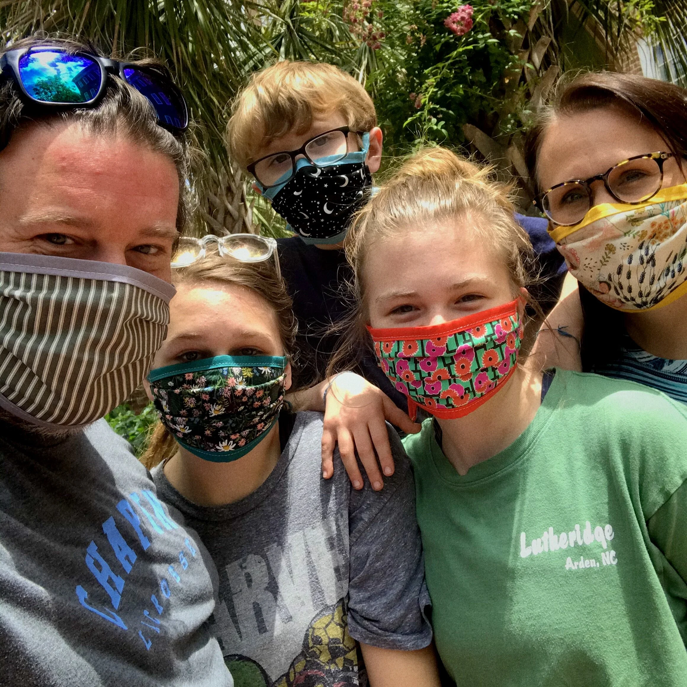 Masks for the whole family.
